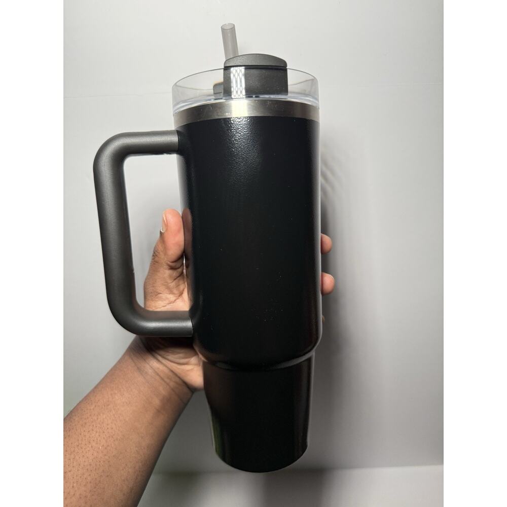 Stanley X Starbucks Taiwan Exclusive BLACK HAMMERTONE 30oz Tumbler BNWT RARE! - Picture 4 of 9